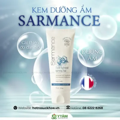 Kem dưỡng ẩm Sarmance Hỗ trợ sức khỏe