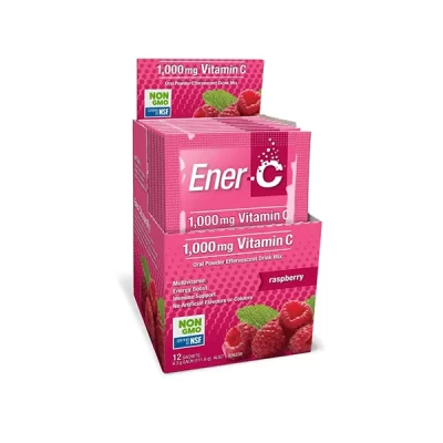 Ener C - Nước uống Vitamin tổng hợp vị mâm xôi