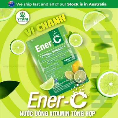 Nước uống vitamin ener vị chanh