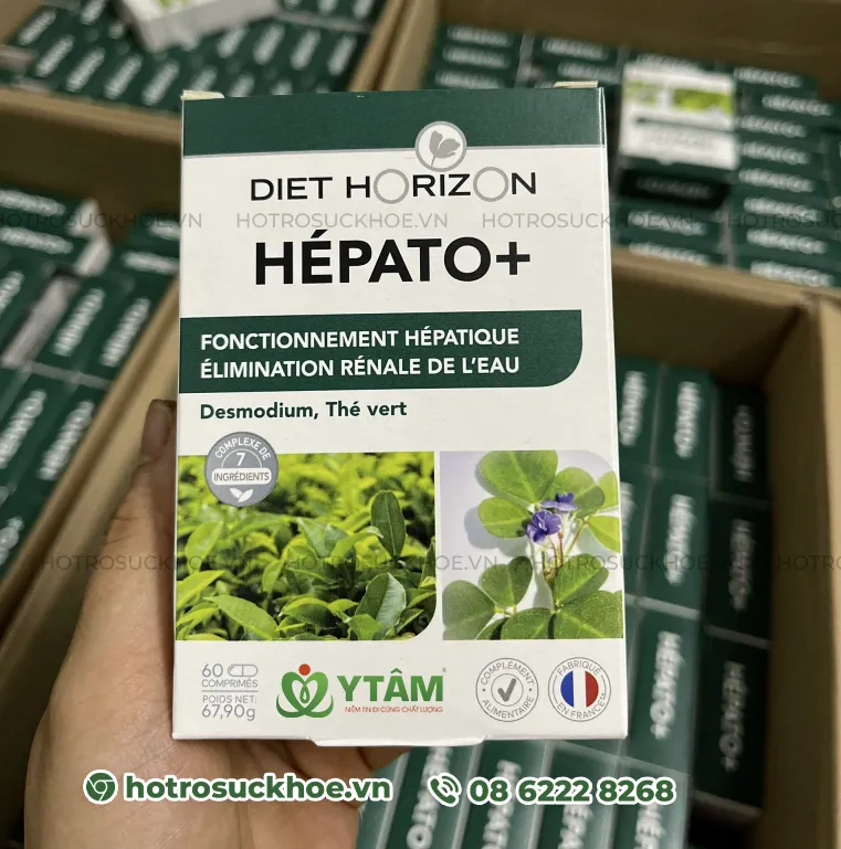 Viên uống thải độc gan Hepato Plus