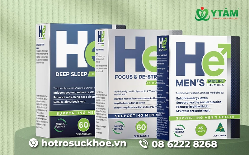 He Men’s Midlife Formula - Giải pháp cho đàn ông trung niên