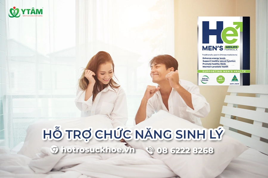 Hỗ trợ chức năng sinh lý - He Men’s Midlife Formula