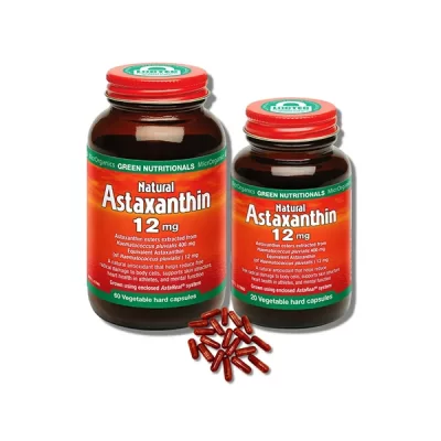 Green Nutritionals Natural Astaxanthin 12mg