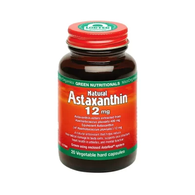 Green Nutritionals Natural Astaxanthin 12mg