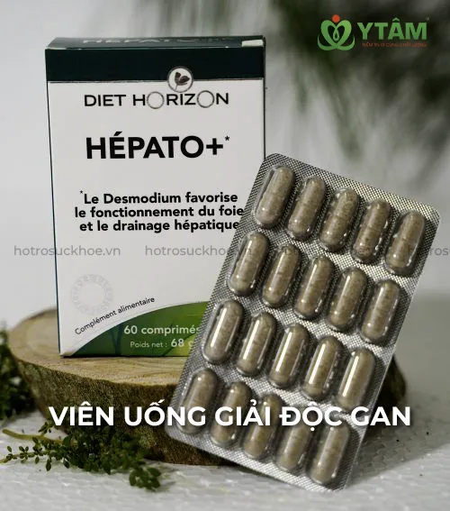 Hepato - Viên uống giải độc gan hiệu quả