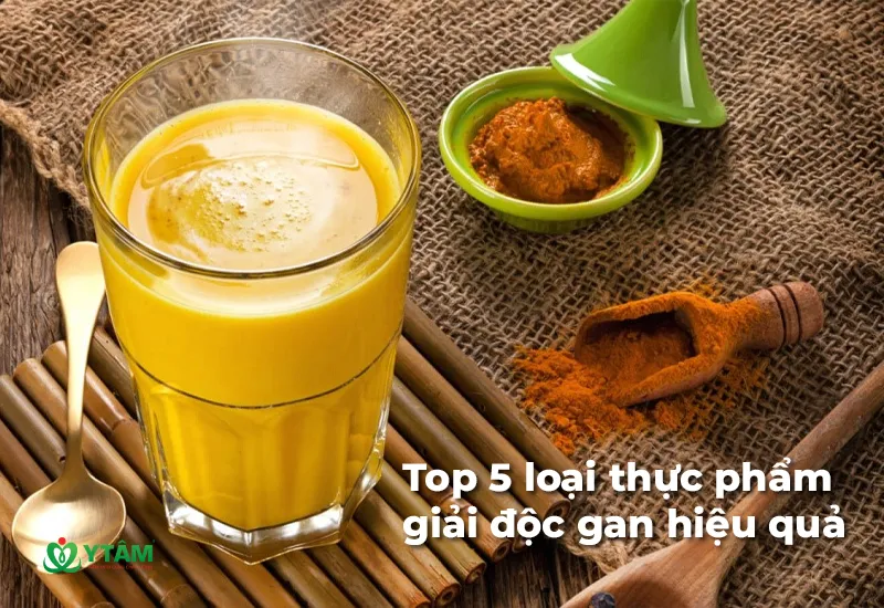 Top 5 loại thực phẩm giải độc gan hiệu quả