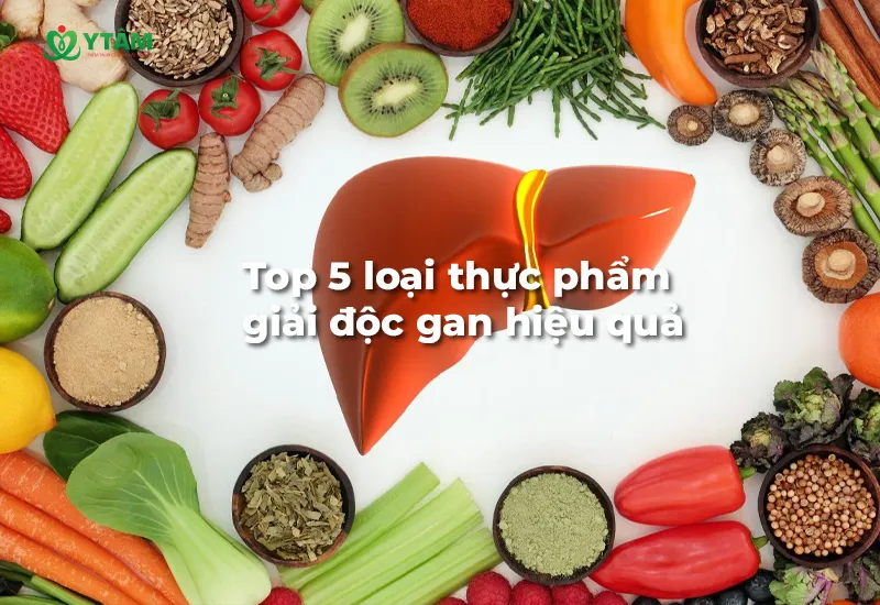 Top 5 loại thực phẩm giải độc gan hiệu quả