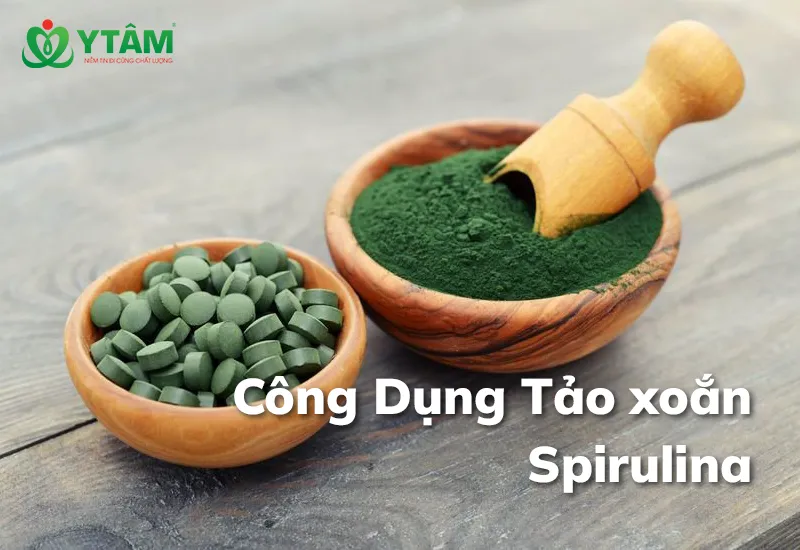 Công dụng Tảo xoắn Spirulina