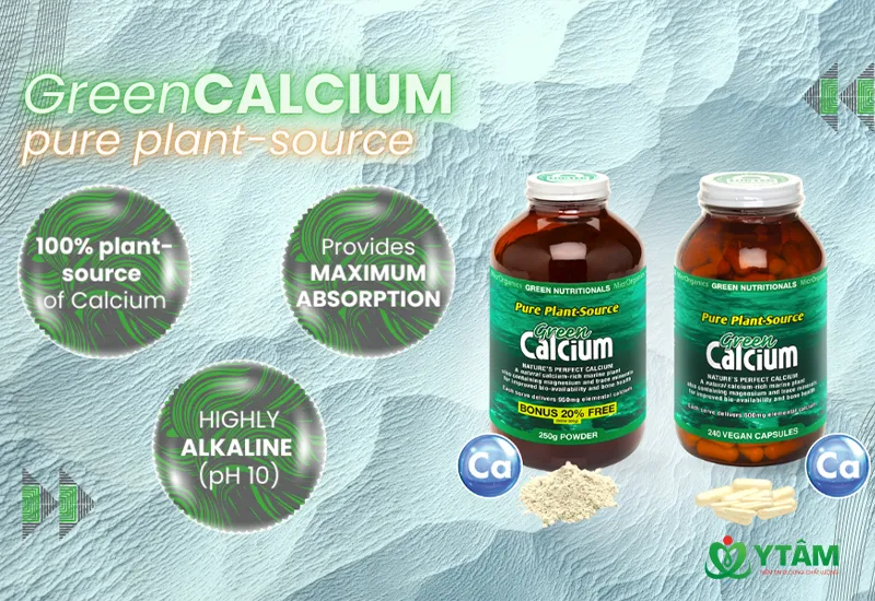 Viên uống Green Nutritionals Calcium