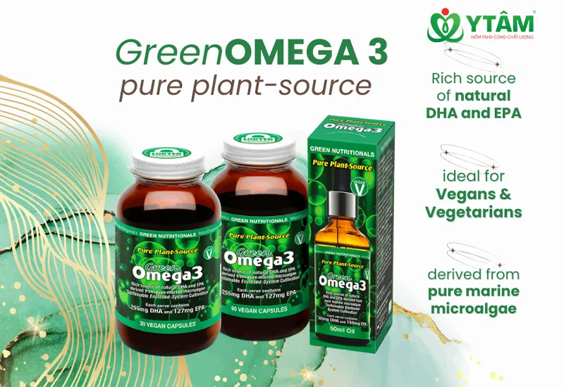 Viên uống Green Nutritionals Omega 3