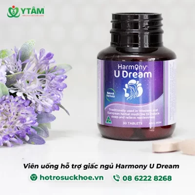 Viên uống hỗ trợ giấc ngủ Harmony U Dream