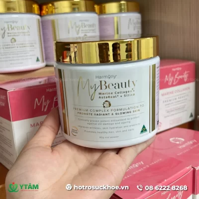 Bột uống Collagen Harmony My Beauty giúp trẻ hóa làn da