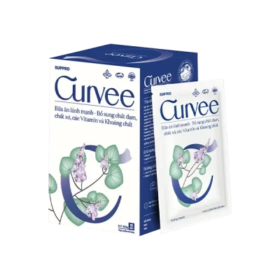 Suppro Curvee - Bữa ăn lành mạnh cải thiện vóc dáng phụ nữ