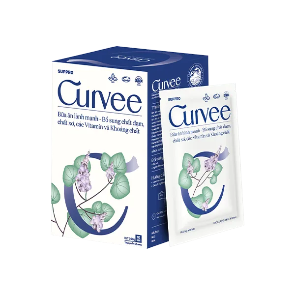 Suppro Curvee - Bữa ăn lành mạnh cải thiện vóc dáng phụ nữ