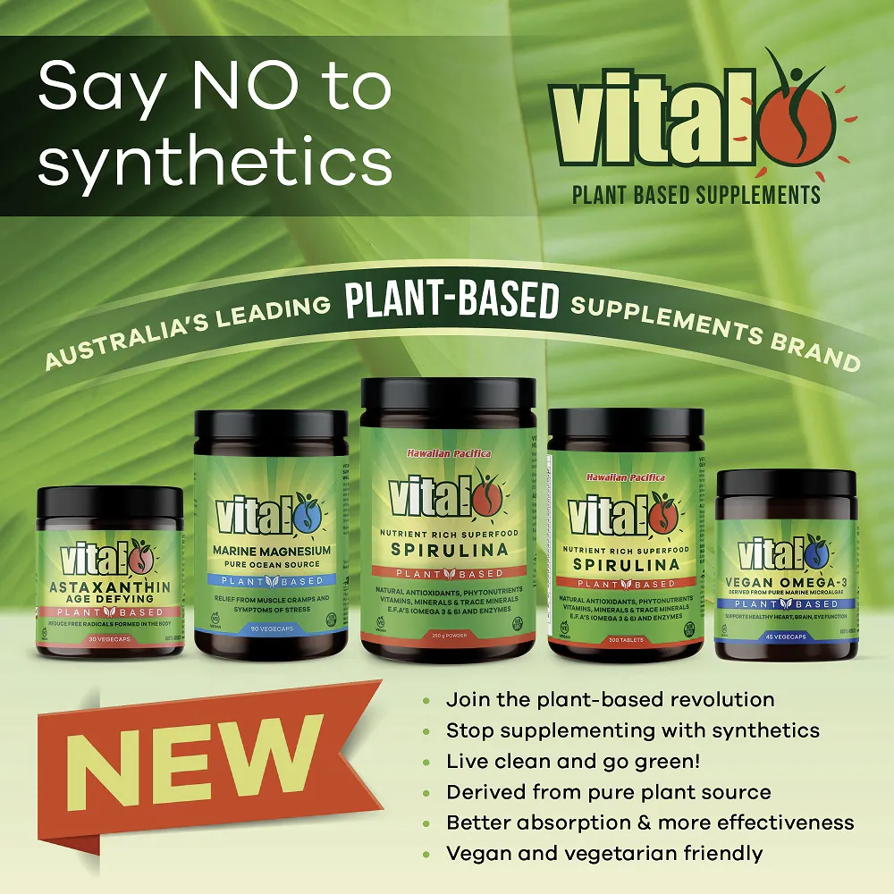 Vital Plant Based Multivitamin Immunity & Energy 45 Vegecaps