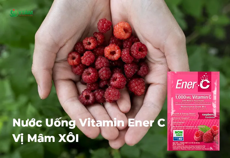 Nước Uống Vitamin Ener C Vị Mâm Xôi Ngon Số 1 - Nhập khẩu từ Úc