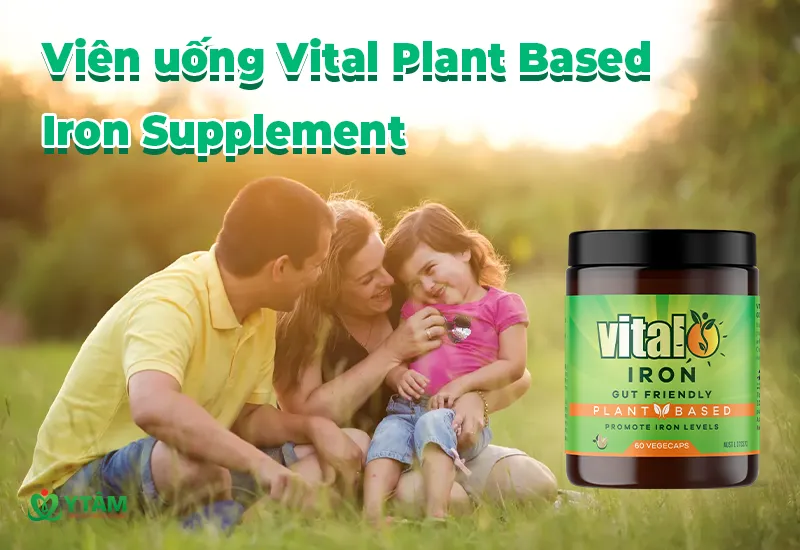 Viên uống Vital Plant Based Iron Supplement