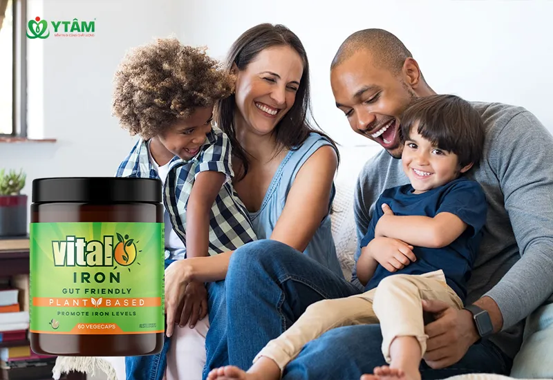 Viên uống Vital Plant Based Iron Supplement