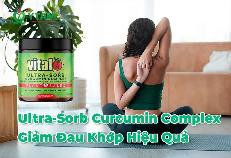 Ultra-Sorb Curcumin Complex Giảm Đau Khớp Hiệu Quả