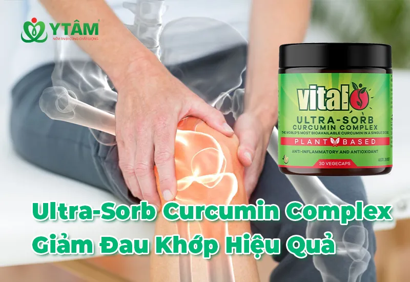 Ultra-Sorb Curcumin Complex Giảm Đau Khớp Hiệu Quả