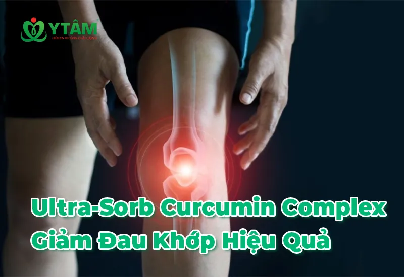 Ultra-Sorb Curcumin Complex Giảm Đau Khớp Hiệu Quả