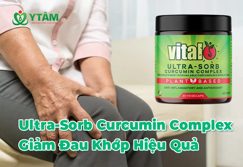 Ultra-Sorb Curcumin Complex Giảm Đau Khớp Hiệu Quả