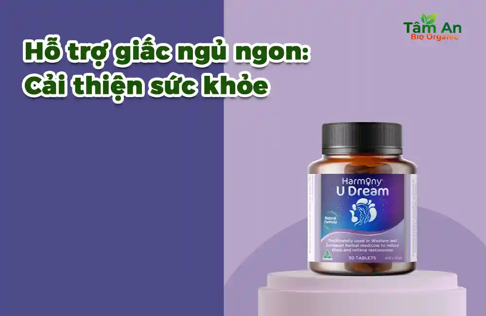 Hỗ trợ giấc ngủ ngon: Cải thiện sức khỏe
