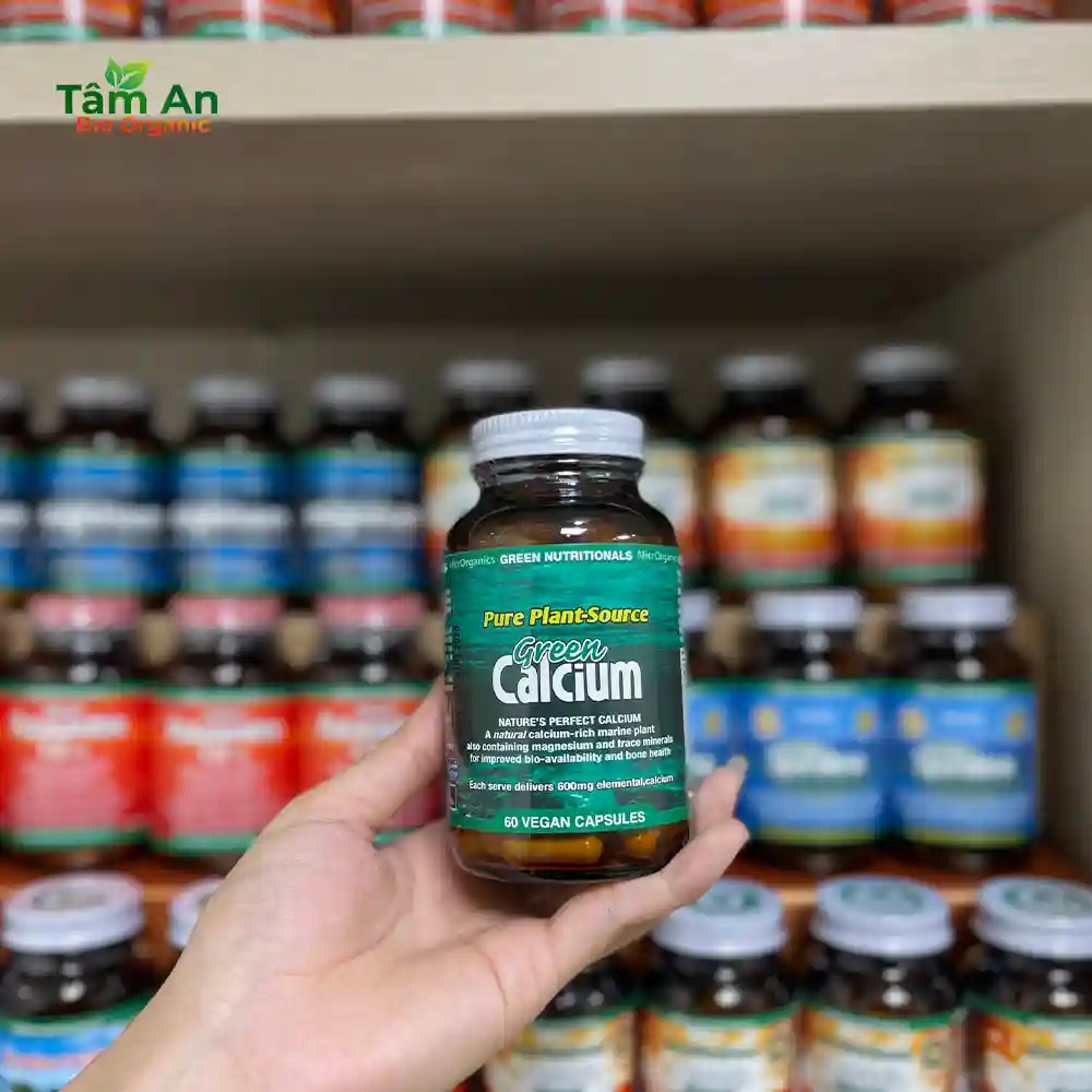 Viên uống bổ sung canxi - Green Nutritionals Green CALCIUM