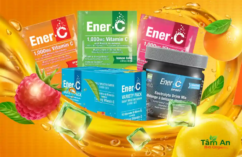 Nước uống vitamin Enerc - thức uống không biến đối gen (NON-GMO)